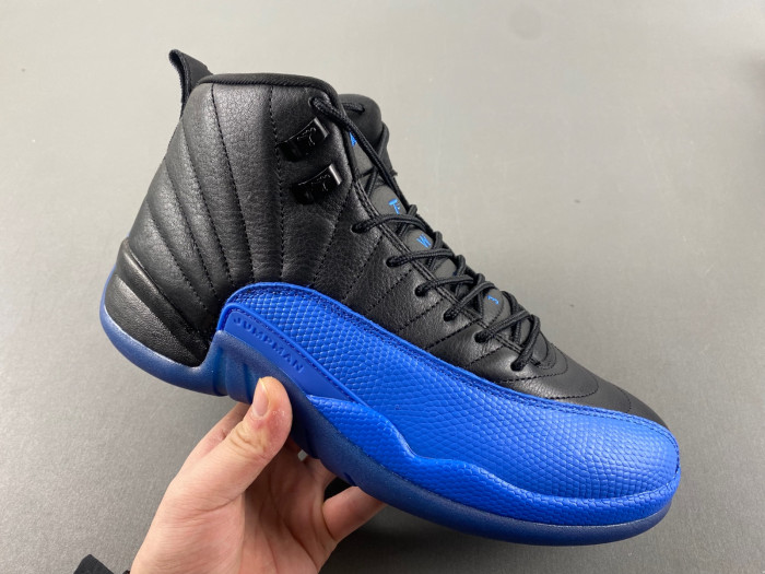 air Jordan 12 Retro Black Game Royal 130690-014