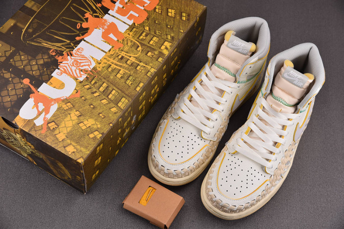 Union x Air Jordan 1 High “Woven”UN FD2565-100