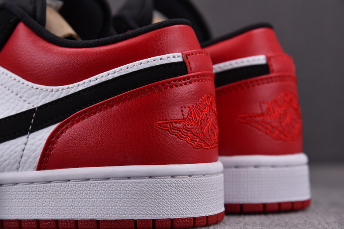 AIR JORDAN 1 LOW BLACK TOE 553558-116