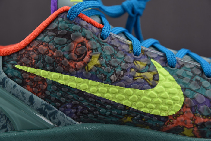 KOBE 6 PRELUDE ALL STAR MVP CANNON/VOLT-PURPLE VENOM-TURF ORANGE 640220-001