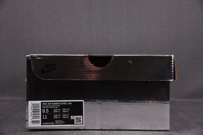 Nike Air Rubber Dunk OFW Green Strike CU6015-001