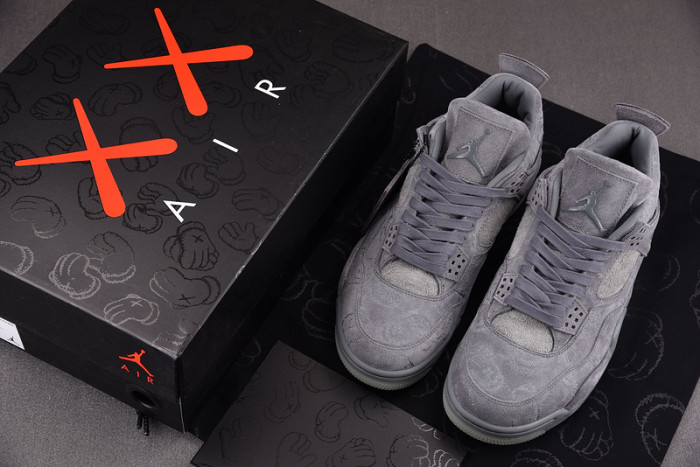 KAWS X AIR JORDAN 4 “COOL GREY” 930155-003