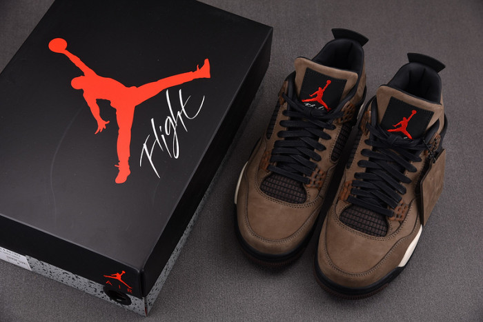 Travis Scott x Air Jordan 4 Retro Brown AJ4-882335