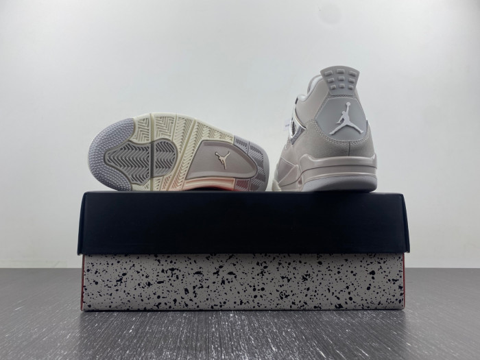 Air Jordan 4 WMNS “Light Iron Ore” “Frozen Moments” AQ9129-001