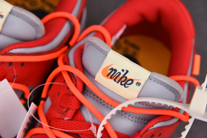 NIKE DUNK LOW OFW UNIVERSITY RED CT0856-600