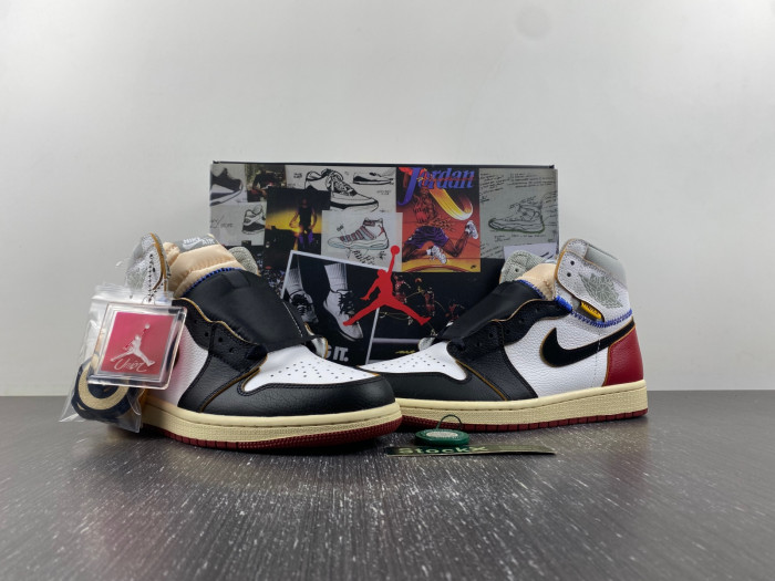 AIR Jordan 1 Retro High Union Los Angeles Black Toe BV1300-106