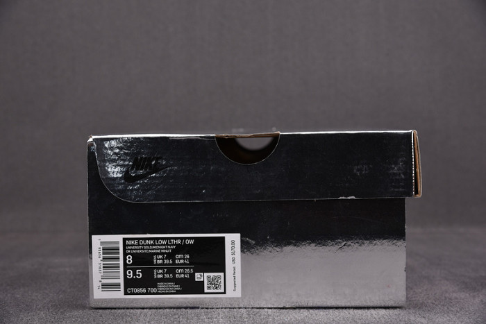 Nike Dunk Low OFW University Gold CT0856-700