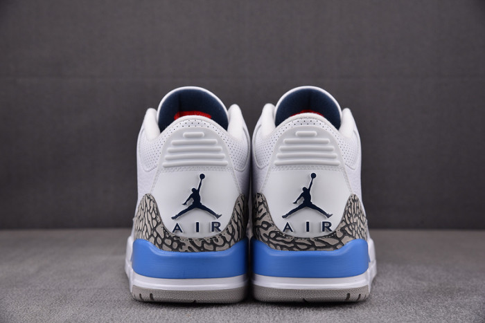 AIR JORDAN 3 RETRO “UNC” WHITE CT8532-104
