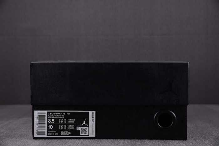 AIR JORDAN 4 BLACK CAT 2020 CU1110-010