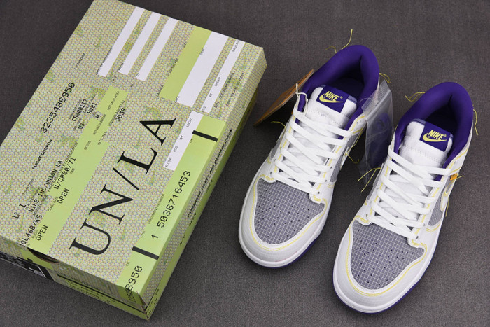 Union x Nike Dunk Low “Court Purple”-DJ9649-500