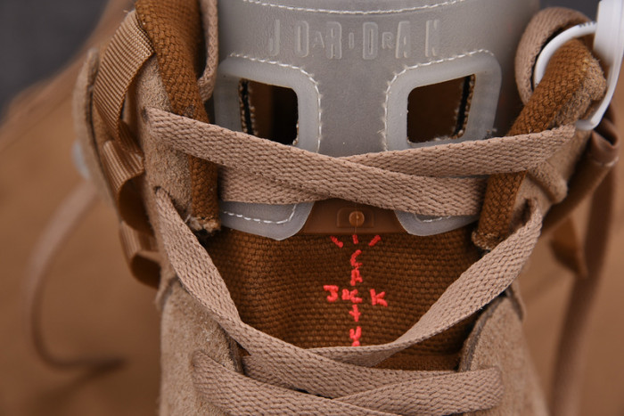 TRAVIS SCOTT X AIR JORDAN 6 “BRITISH KHAKI”  DH0690-200