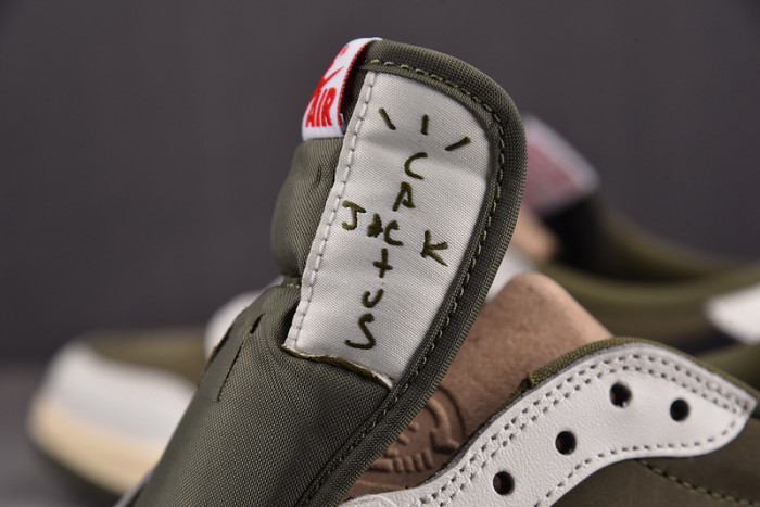 Travis Scott x Air Jordan 1 Low OG “Medium Olive” DM7866-200