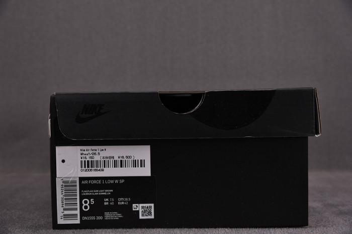 S*p reme x nike air force 1 low sp wheat*dn1555-200