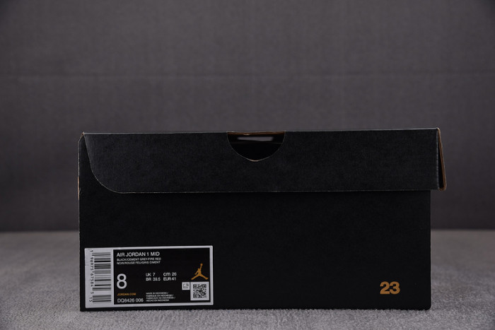 Air Jordan 1 Mid "Black Cement" DQ8426-006