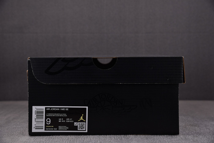 Air Jordan 1 Mid "Brown Elephant" DZ4129-102