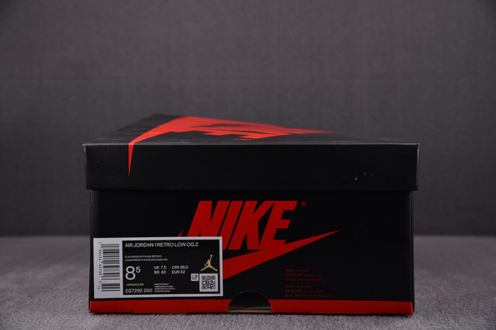 Air Jordan 1 Retro Low OG Zion Williamson Voodoo  DZ7292-200