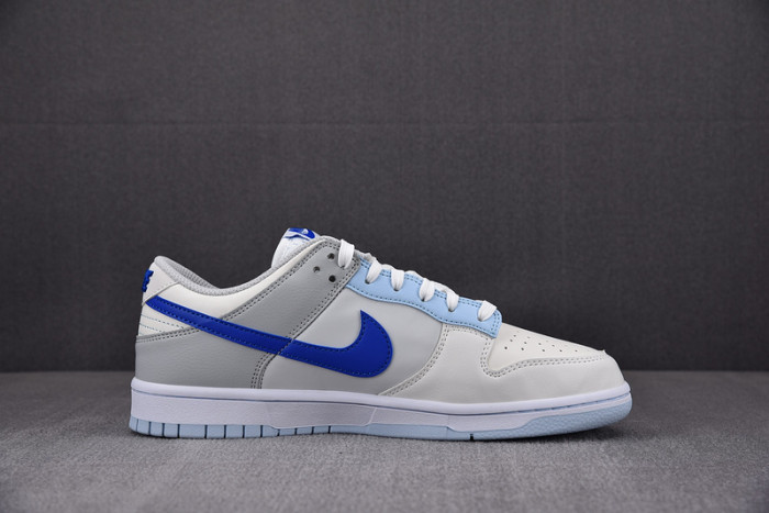 NK Dunk Low “Ivory Hyper Royal” FB1843-141