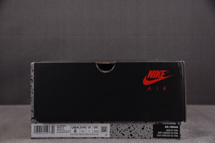 Air Jordan 5 Retro Fire Red Black Tongue (2025) HQ7978-101