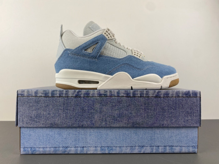 Air Jordan 4 Retro TEX Denim Worn Blue (Women