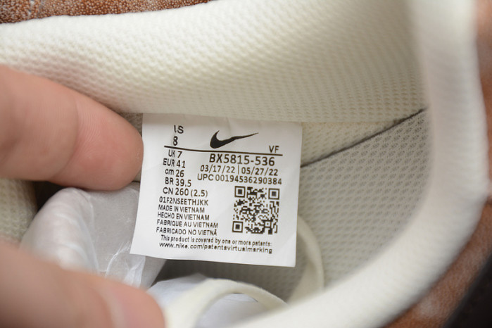 Nike Air Force 1 Low Brown White Black BX5815-536