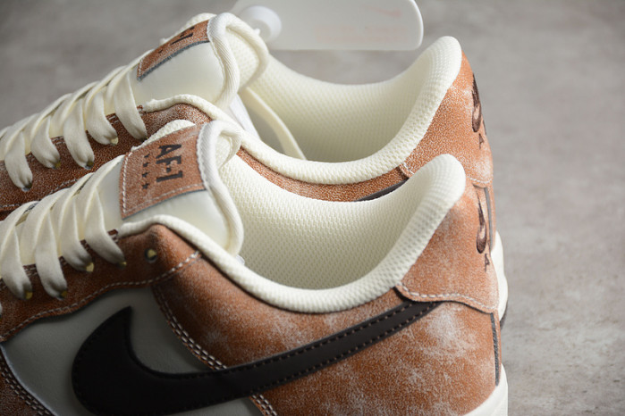 Nike Air Force 1 Low Brown White Black BX5815-536