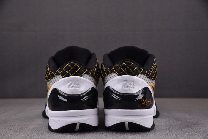 Nike Kobe 4 Protro White Black Del Sol  AV6339-101